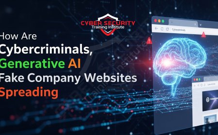 How Are Cybercriminals Using Generative AI to Build Fake Company Websites?
