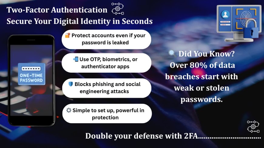 What is Two-Factor Authentication (2FA) | Importance, Benefits & How to Enable It for Better Security