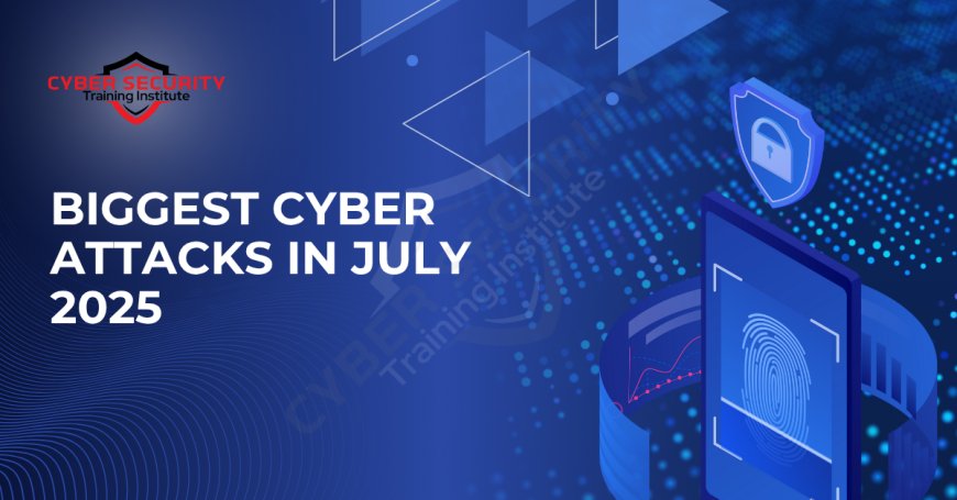 What Are the Biggest Cyber Attacks Making Headlines in July 2025?