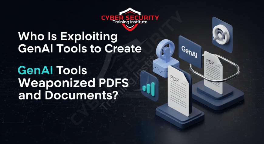 Who Is Exploiting GenAI Tools to Create Weaponized PDFs and Documents?