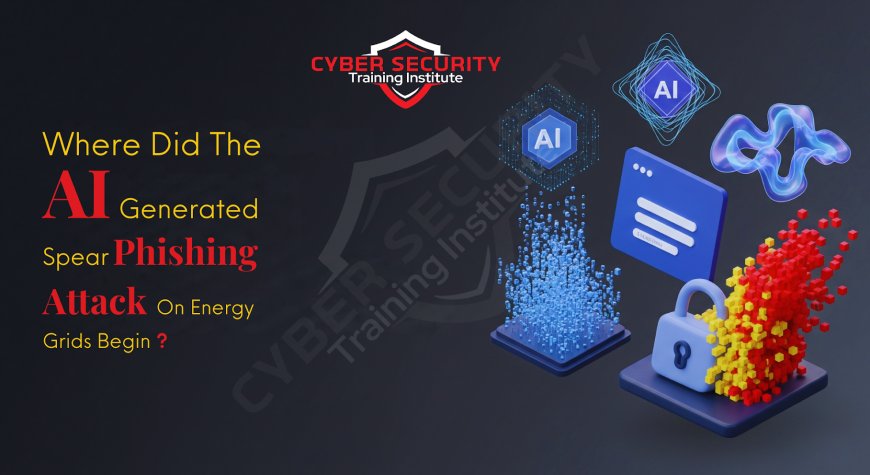 Where Did the AI-Generated Spear Phishing Attack on Energy Grids Begin?