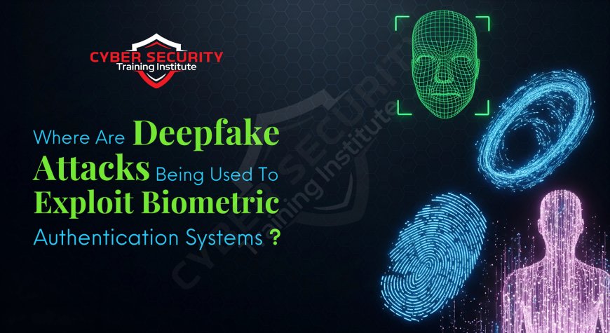Where Are Deepfake Attacks Being Used to Exploit Biometric Authentication Systems?
