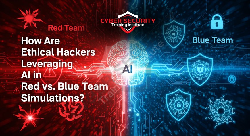 How Are Ethical Hackers Leveraging AI in Red vs. Blue Team Simulations?
