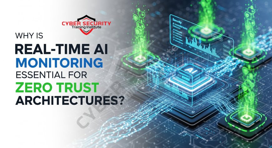 Why Is Real-Time AI Monitoring Essential for Zero Trust Architectures?