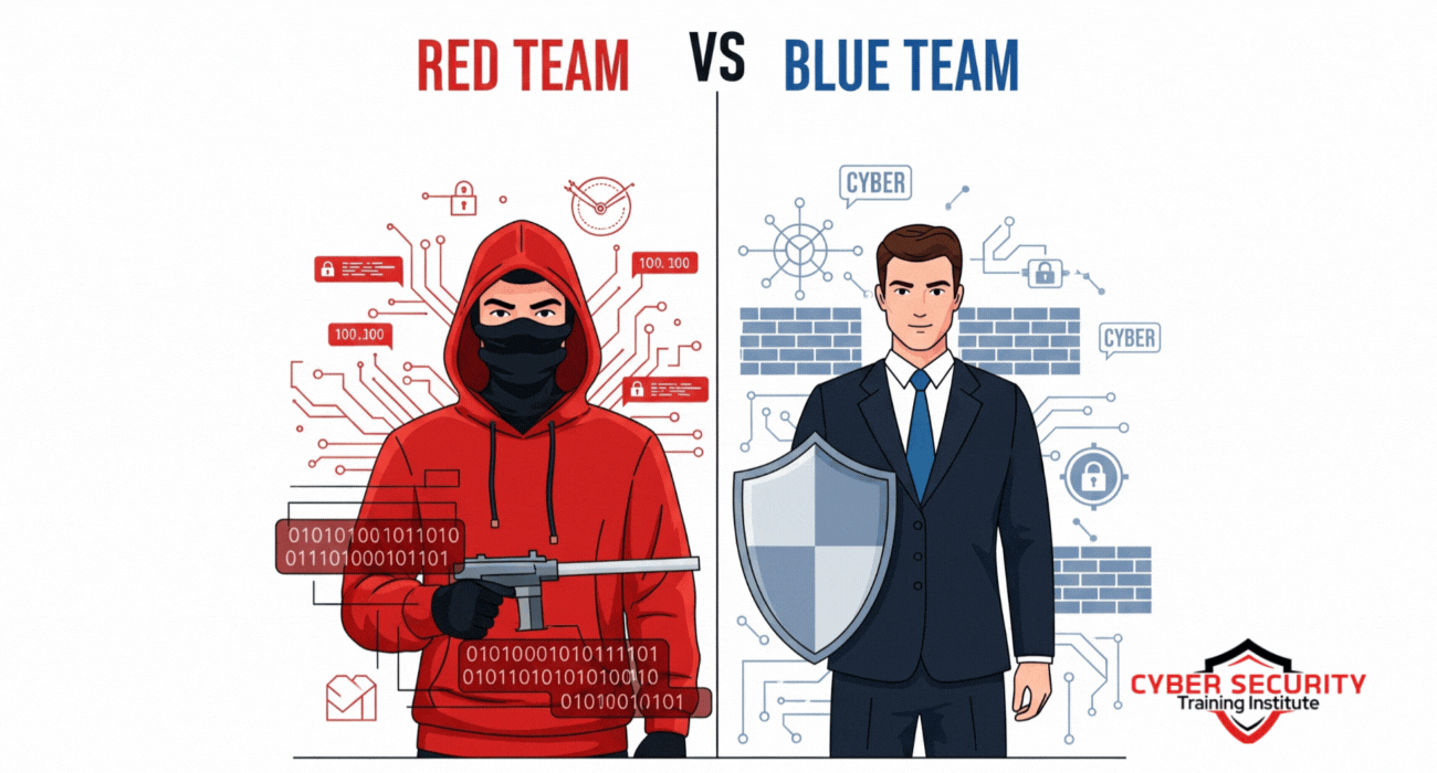 Cybersecurity Career Paths|Red Team vs Blue Team