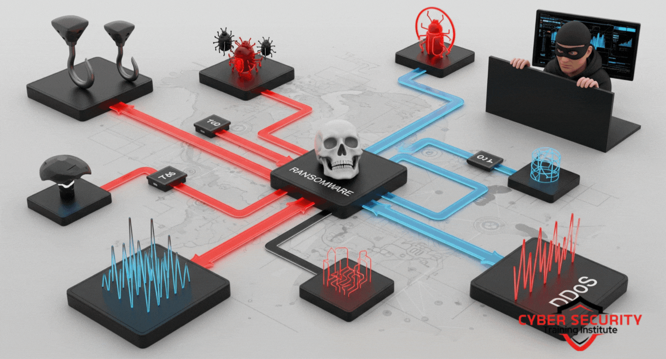 What are the types of Cyber Threats | A Deep Dive into Attack Vectors