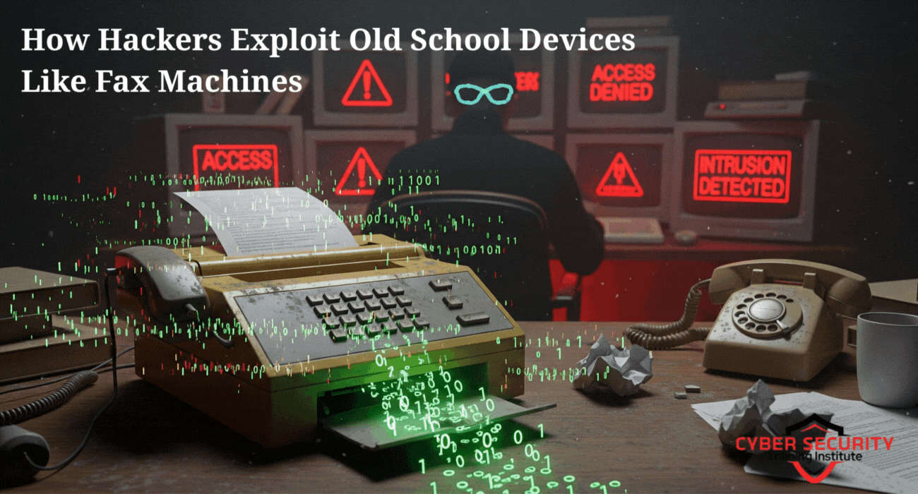 The Forgotten Targets | How Hackers Exploit Old School Devices Like Fax Machines
