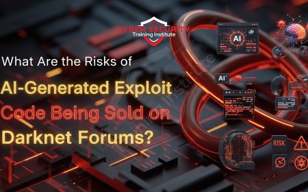 What Are the Risks of AI-Generated Exploit Code Being Sold on Darknet Forums?