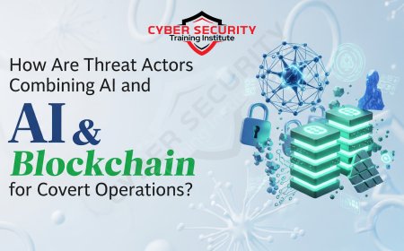 How Are Threat Actors Combining AI and Blockchain for Covert Operations?