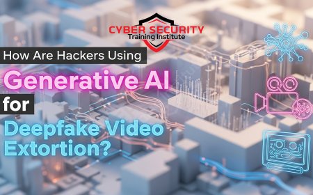 How Are Hackers Using Generative AI for Deepfake Video Extortion?