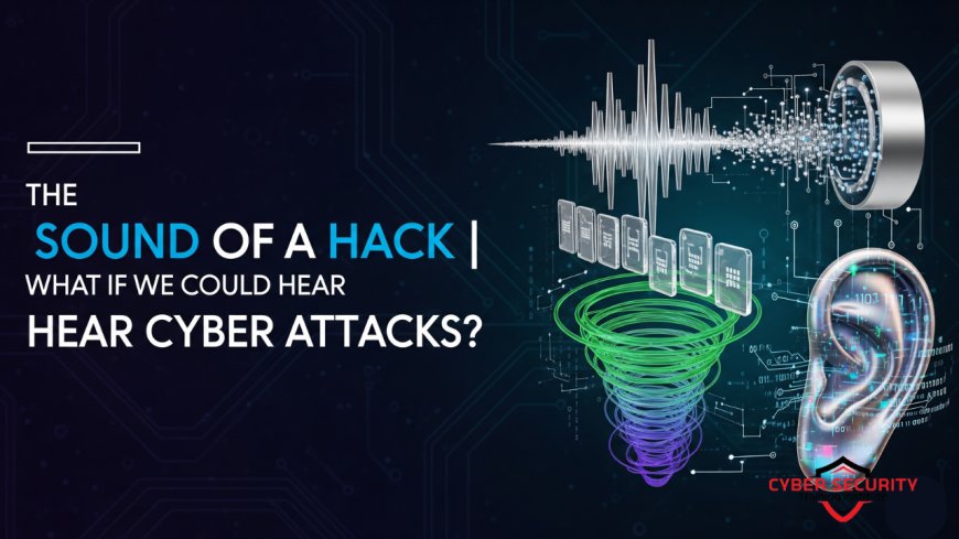 The Sound of a Hack | What If We Could Hear Cyber Attacks?