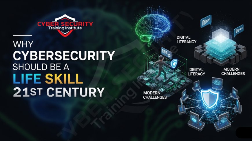 Why Cybersecurity Should Be a Life Skill in the 21st Century