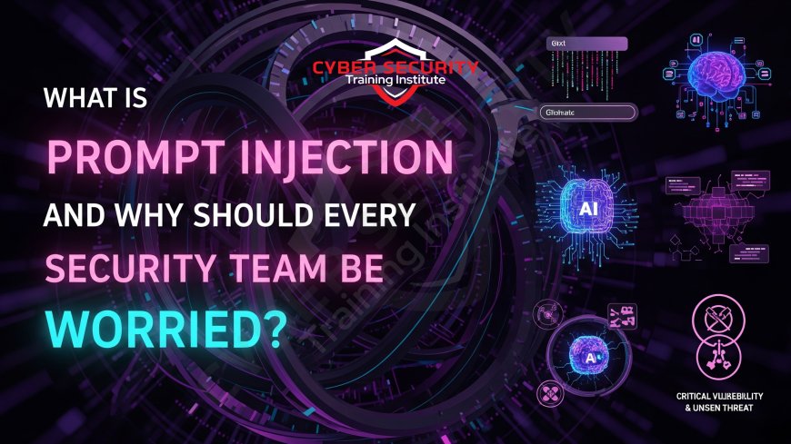 What Is ‘Prompt Injection’ and Why Should Every Security Team Be Worried?