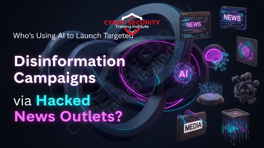 Who’s Using AI to Launch Targeted Disinformation Campaigns via Hacked News Outlets?