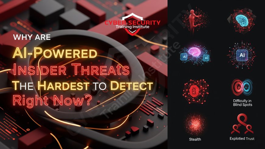 Why Are AI-Powered Insider Threats the Hardest to Detect Right Now?