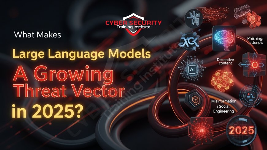What Makes Large Language Models a Growing Threat Vector in 2025?
