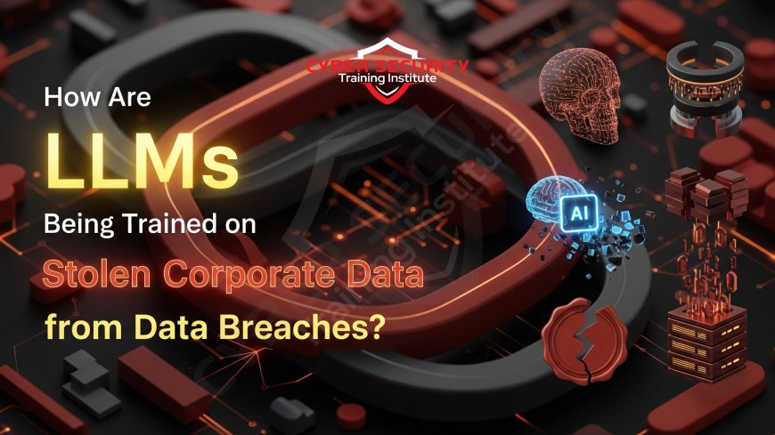 How Are LLMs Being Trained on Stolen Corporate Data from Data Breaches?