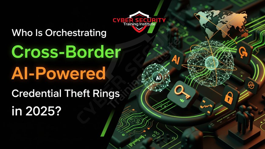 Who Is Orchestrating Cross-Border AI-Powered Credential Theft Rings in 2025?