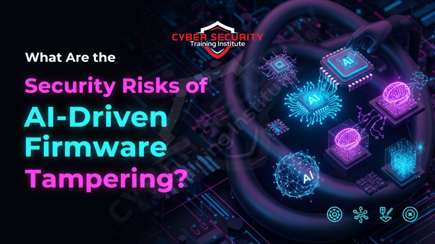 What Are the Security Risks of AI-Driven Firmware Tampering?