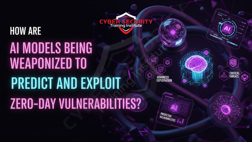 How Are AI Models Being Weaponized to Predict and Exploit Zero-Day Vulnerabilities?