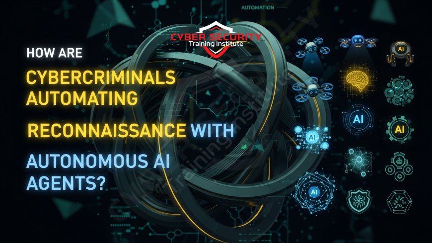 How Are Cybercriminals Automating Reconnaissance with Autonomous AI Agents?