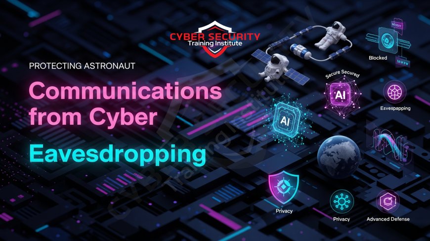 Protecting Astronaut Communications from Cyber Eavesdropping
