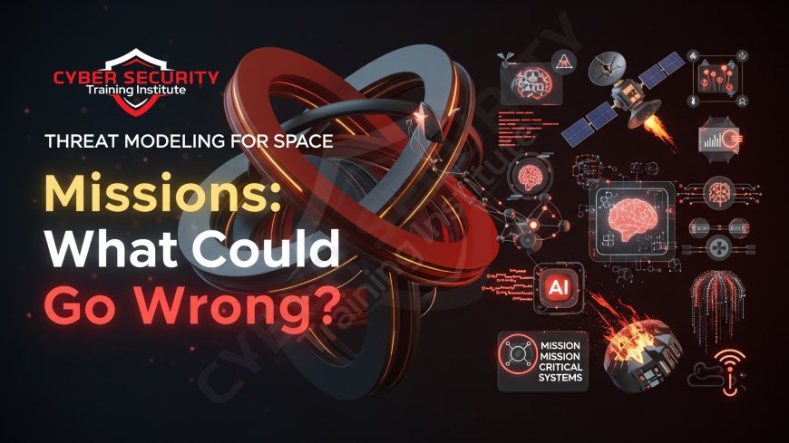Threat Modeling for Space Missions |  What Could Go Wrong?