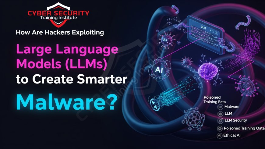 How Are Hackers Exploiting Large Language Models (LLMs) to Create Smarter Malware?