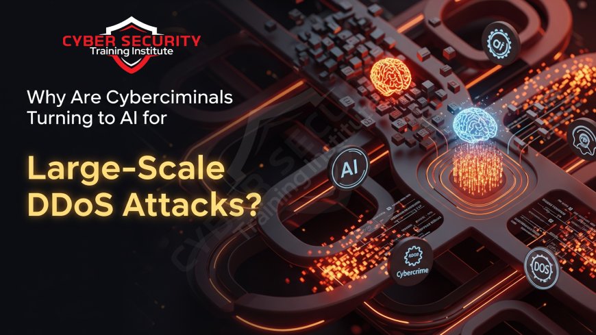 Why Are Cybercriminals Turning to AI for Large-Scale DDoS Attacks?