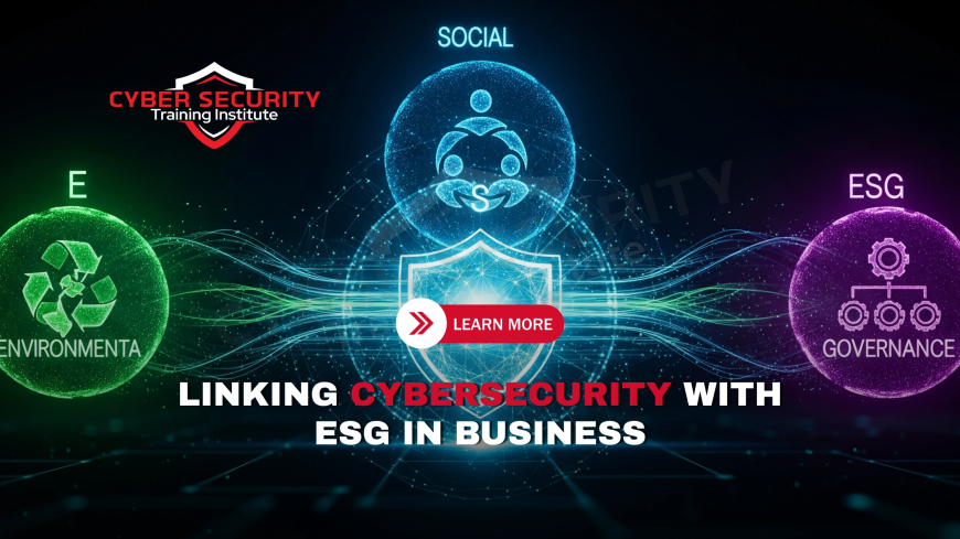How Is Cybersecurity Linked to ESG (Environmental, Social, Governance) in Companies?