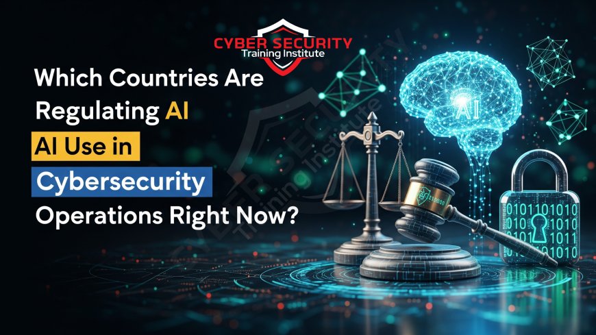 Which Countries Are Regulating AI Use in Cybersecurity Operations Right Now?