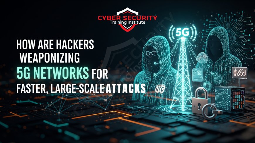 How Are Hackers Weaponizing 5G Networks for Faster, Large-Scale Attacks?