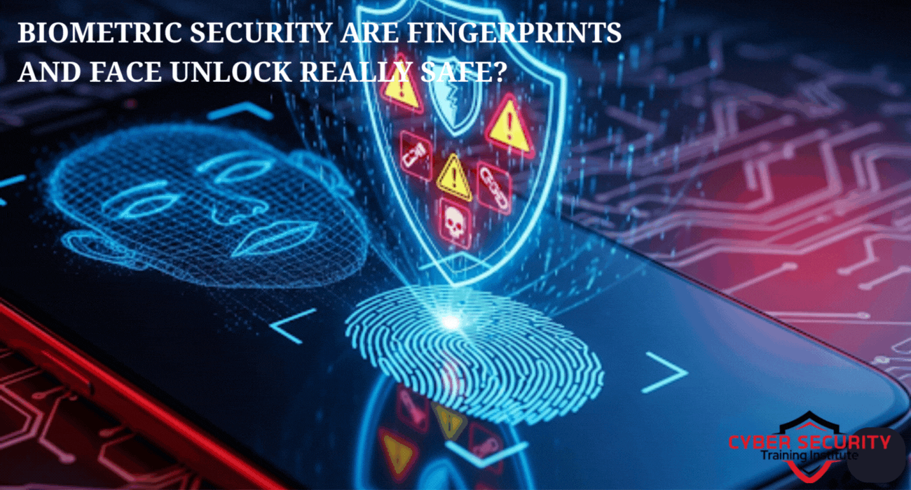 Biometric Security | Are Fingerprints and Face Unlock Really Safe?