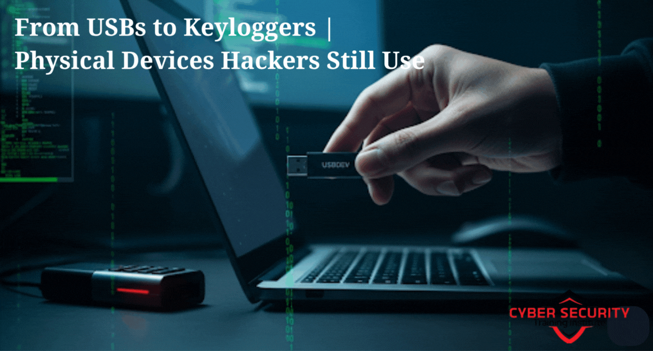 From USBs to Keylogger|  Physical Devices Hackers Still Use