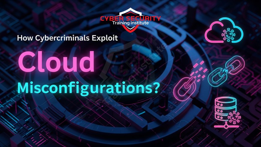 How Cybercriminals Exploit Cloud Misconfigurations