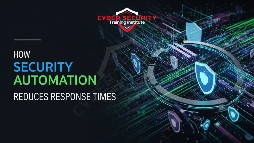 How Security Automation Reduces Response Times