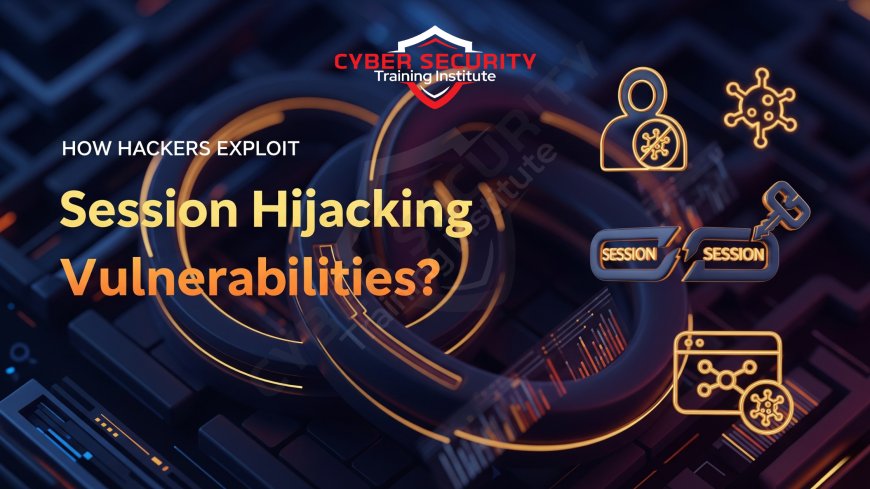 How Hackers Exploit Session Hijacking Vulnerabilities